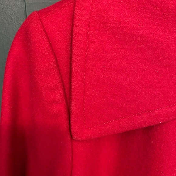 Red Peacoat in Small - Picture 6 of 12